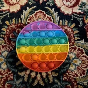 Large Rainbow Fidget Popper
